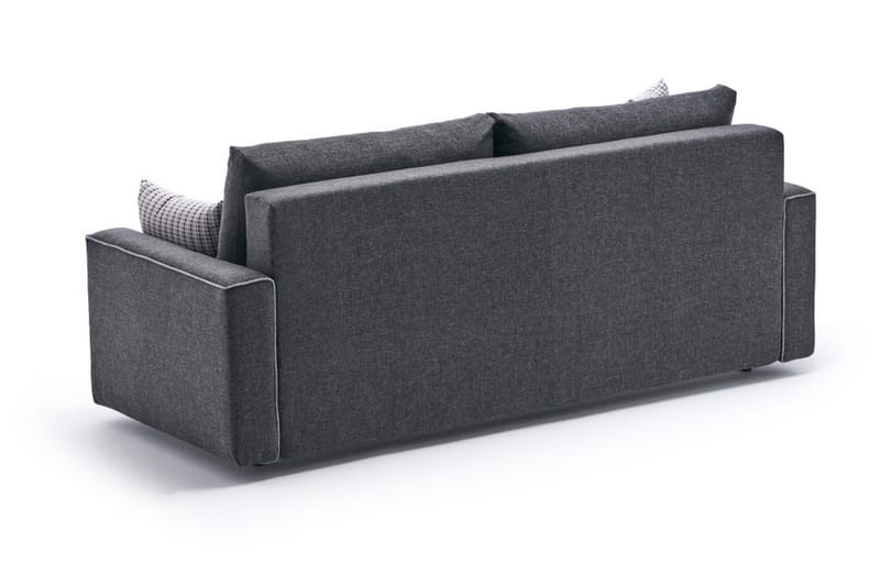 Highbank Sovesofa 3-seters 185x150 - Antrasitt - Møbler - Sofaer - Sovesofaer