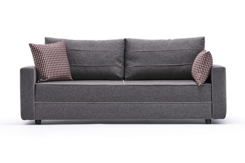 Highbank Sovesofa 3-seters 185x150 - Brun - Møbler - Sofaer - Sovesofaer