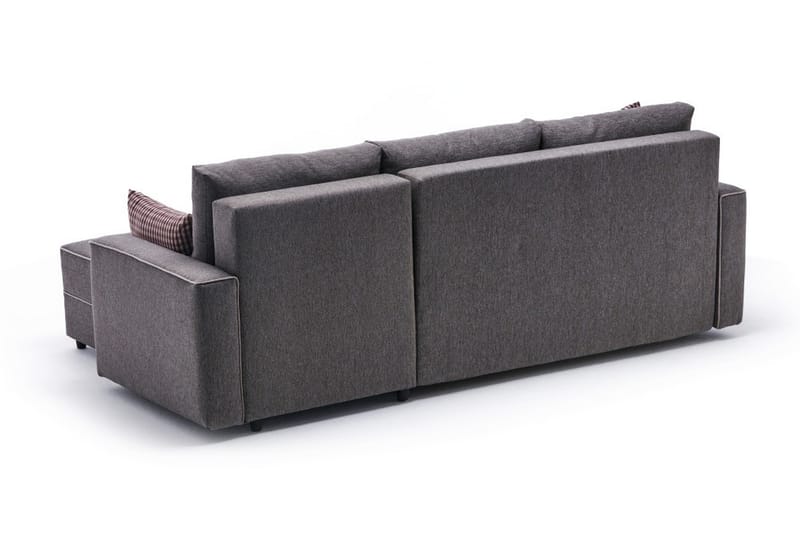 Highbank Sovesofa m. Divan 4-seters 200x150 - Brun - Møbler - Sofaer - Sovesofaer