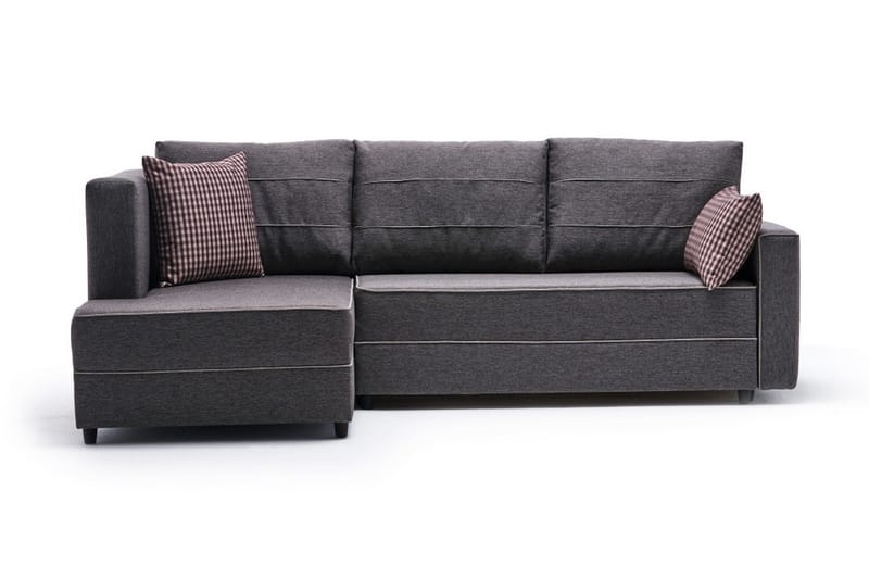 Highbank Sovesofa m. Divan 4-seters 200x150 - Brun - Sovesofaer - Sovesofa divan