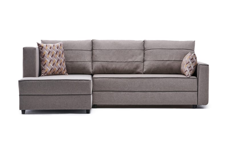 Highbank Sovesofa m. Divan 4-seters 200x150 - Krem - Møbler - Sofaer - Sovesofaer