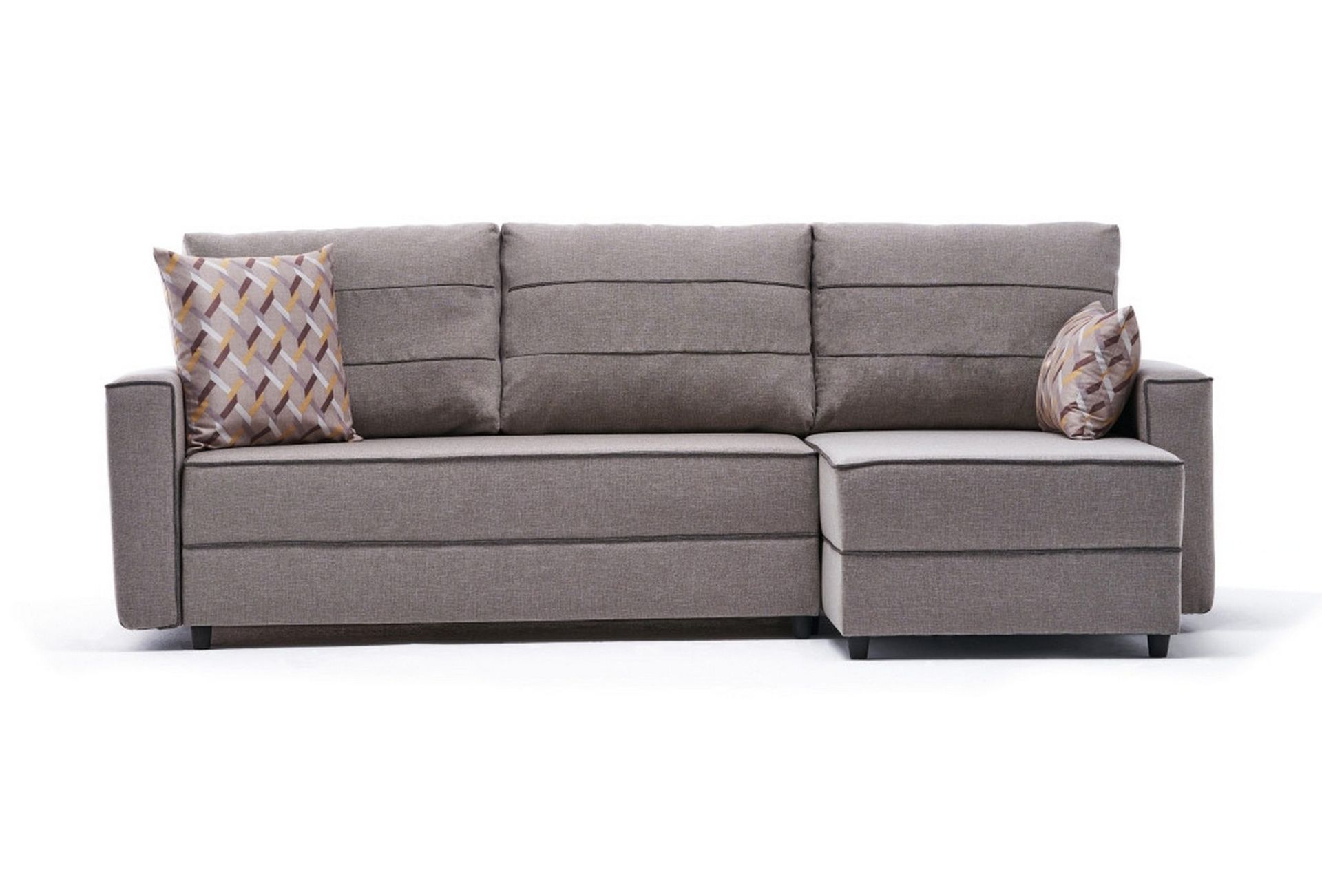 Highbank Sovesofa m. Divan 4-seters 200x150 - Krem