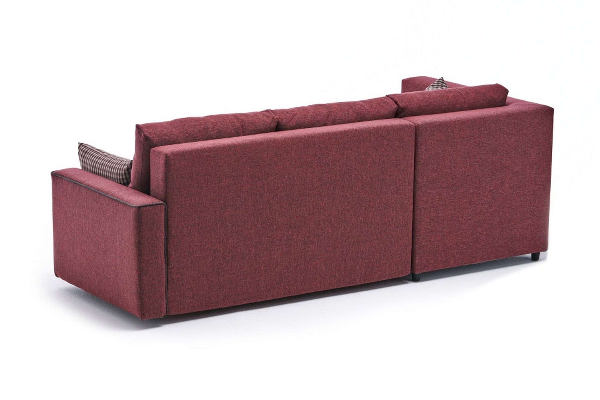 Highbank Sovesofa m. Divan 4-seters 200x150 - Rød - Møbler - Sofaer - Sovesofaer