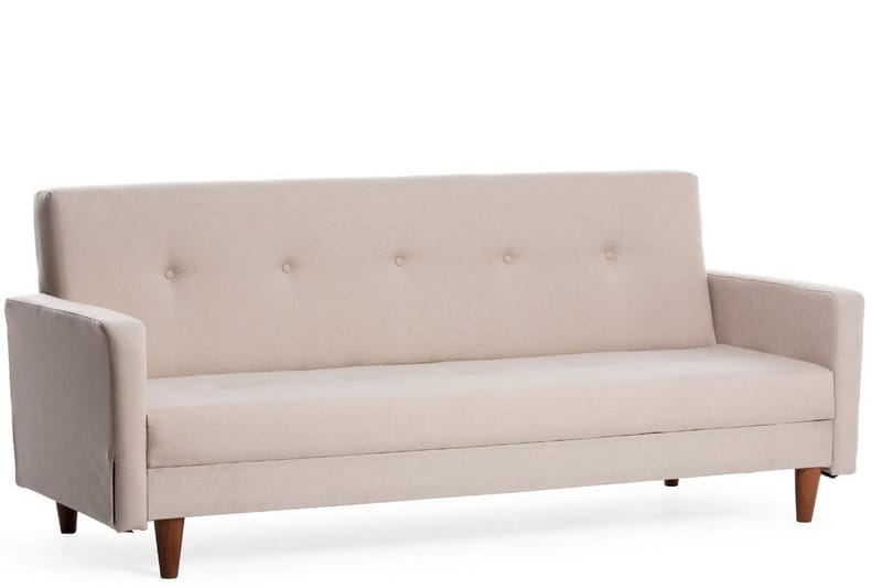 Hiko Sovesofa - Cream - Sovesofaer - 3 seters sovesofa