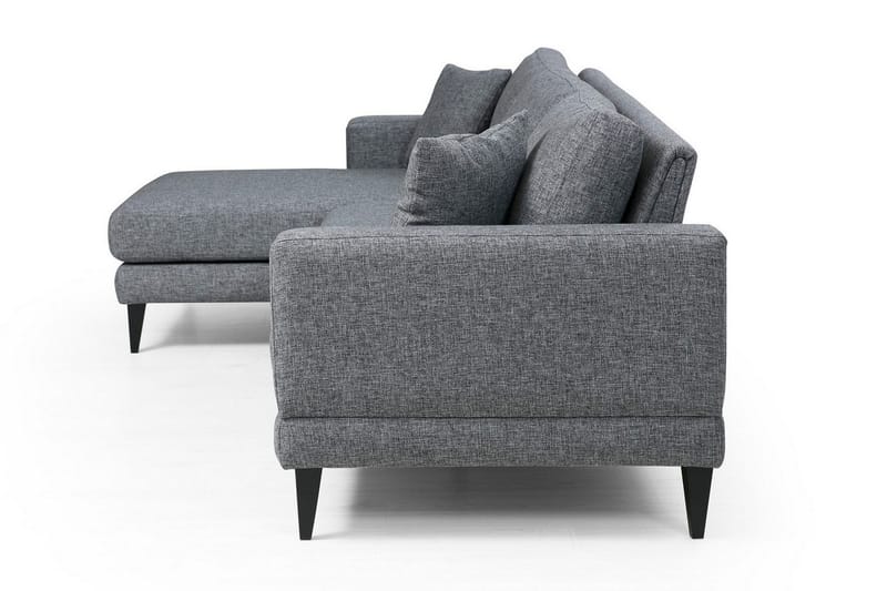 Hilari Sovesofa med Divan Venstre - Grå - Møbler - Sofaer - Sovesofaer