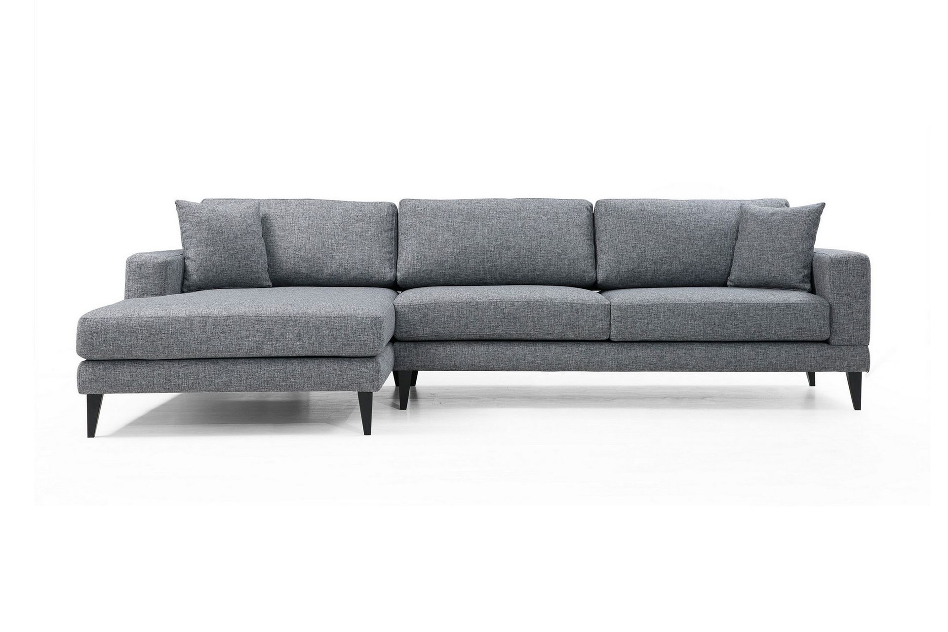 Hilari Sovesofa med Divan Venstre - Grå - Møbler - Sofaer - Sovesofaer