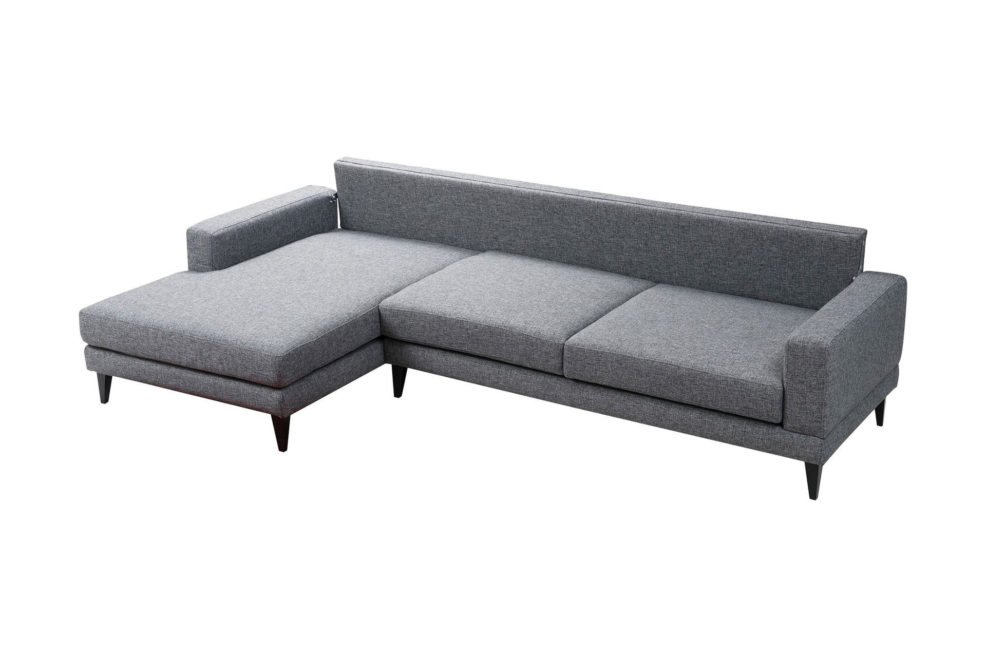 Hilari Sovesofa med Divan Venstre - Grå - Møbler - Sofaer - Sovesofaer