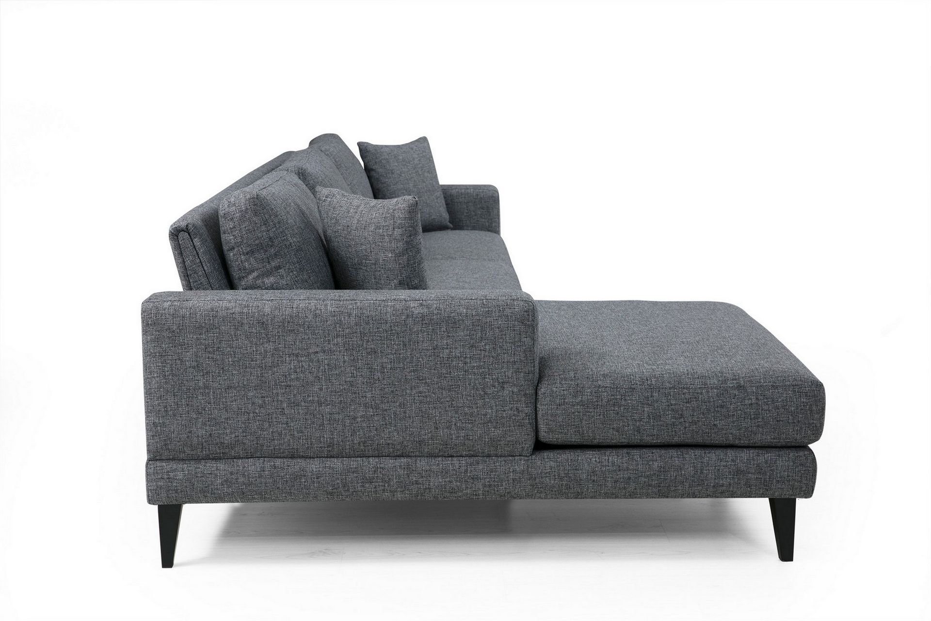 Hilari Sovesofa med Divan Venstre - Grå - Møbler - Sofaer - Sovesofaer