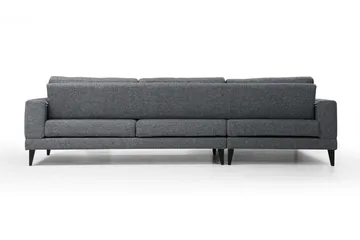 Hilari Sovesofa med Divan Venstre - Grå - Møbler - Sofaer - Sovesofaer