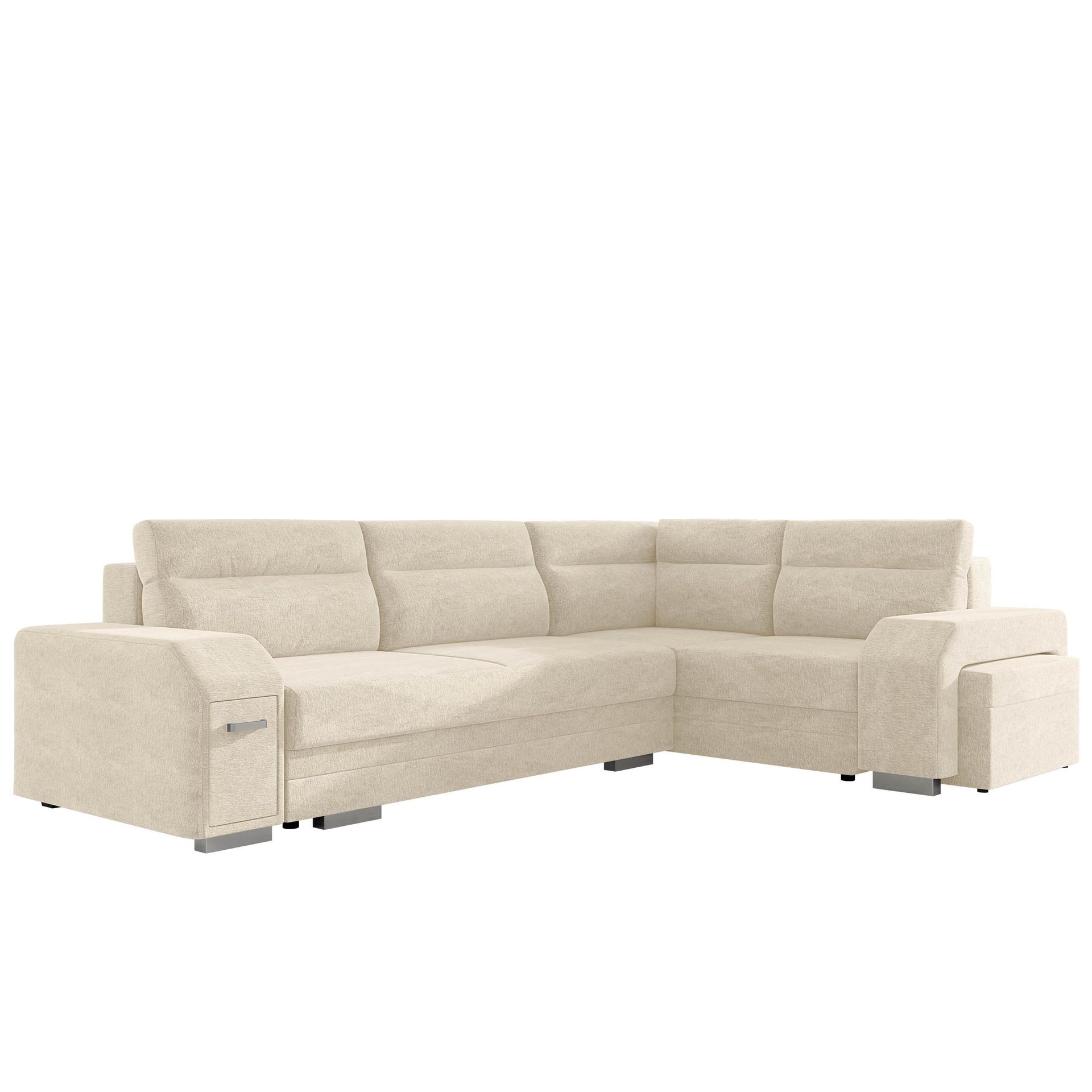 hjørnesofa Alvares Nazar 225.01 Høyrevendt - Beige