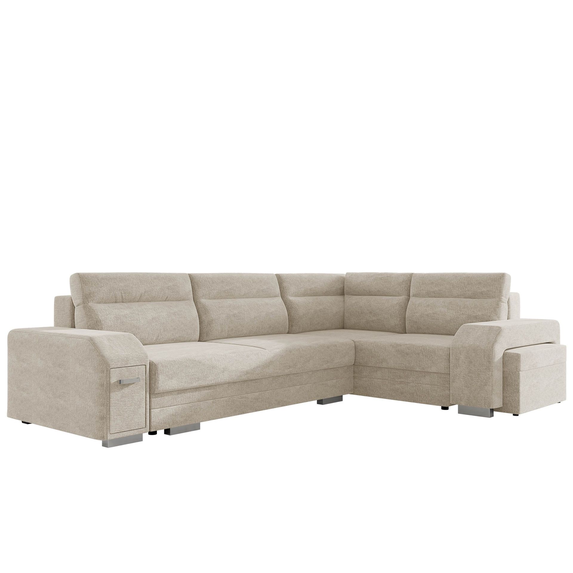 hjørnesofa Alvares Nazar 225.02 Høyrevendt - Beige