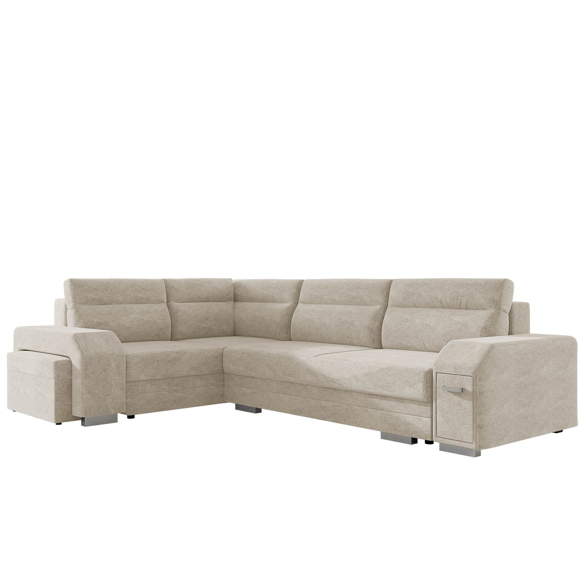 hjørnesofa Alvares Nazar 225.02 Venstrevendt - Beige