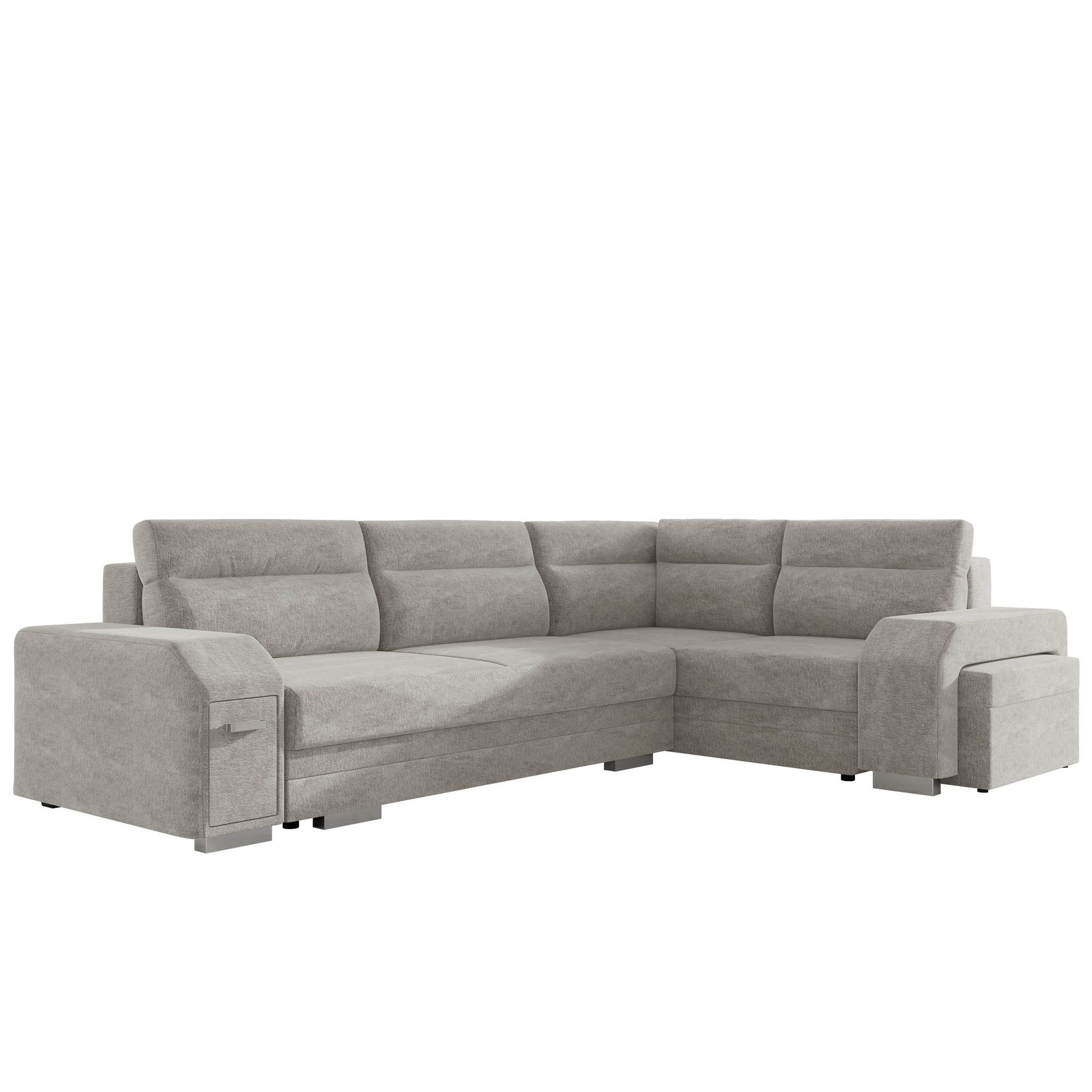 hjørnesofa Alvares Nazar 225.03 Høyrevendt - Grå