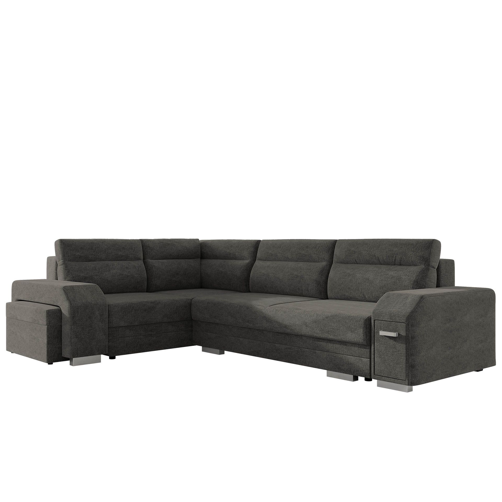 hjørnesofa Alvares Nazar 225.06 Venstrevendt - Grå