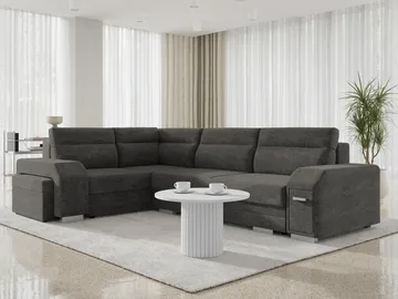 hjørnesofa Alvares Nazar 225.06 Venstrevendt - Grå - Møbler - Sofaer - Sovesofaer