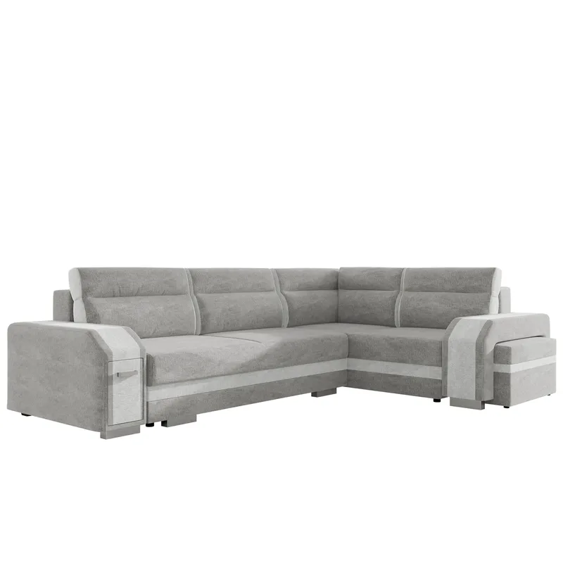 hjørnesofa Assan Nazar 225.05 + Nazar 225.04 Høyrevendt, grå