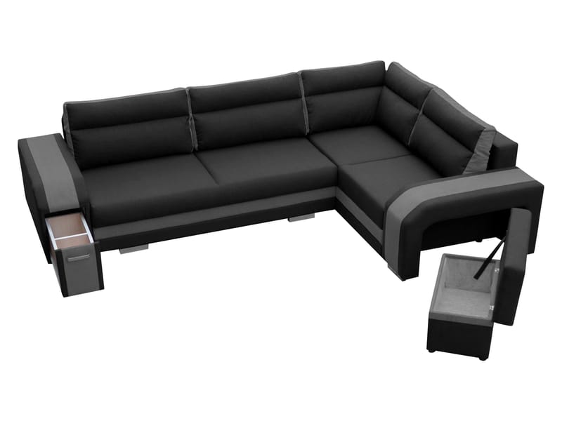hjørnesofa Assan Nazar 225.07 + Nazar 225.06 Venstrevendt - Møbler - Sofaer - Sovesofaer