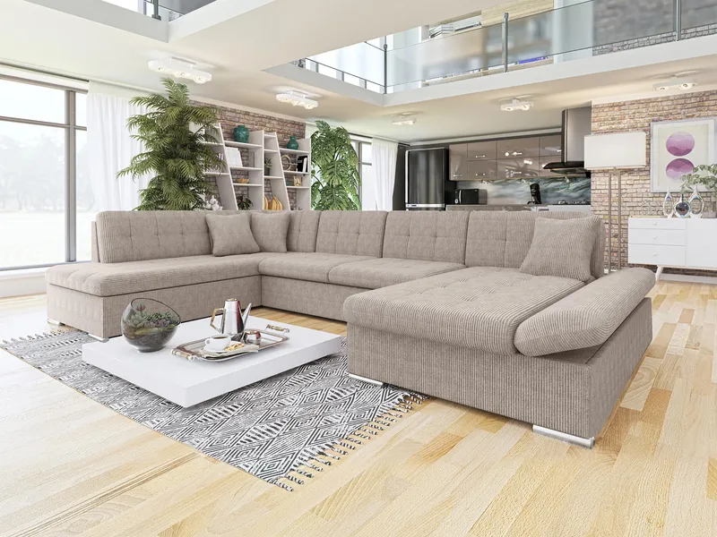 hjørnesofa Bergen Poso 03 Venstrevendt - Møbler - Sofaer - Sovesofaer