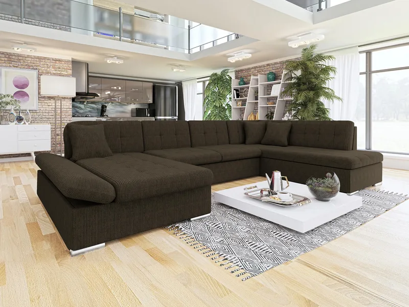 hjørnesofa Bergen Poso 06 Høyrevendt - Møbler - Sofaer - Sovesofaer
