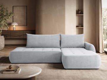 hjørnesofa Bueno Cruz 80 Høyrevendt - Grå - Møbler - Sofaer - Sovesofaer