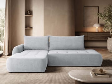 hjørnesofa Bueno Cruz 80 Venstrevendt - Grå - Møbler - Sofaer - Sovesofaer