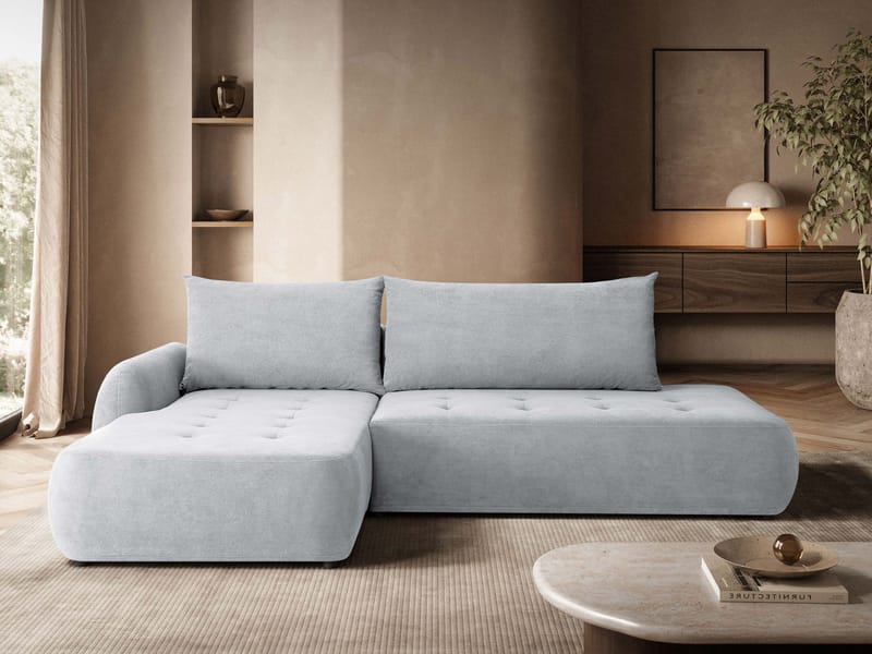 hjørnesofa Bueno Cruz 80 Venstrevendt - Grå - Møbler - Sofaer - Sovesofaer