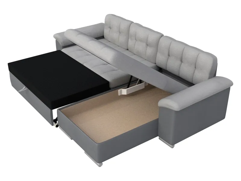 hjørnesofa Diana Poso 06 Venstrevendt - Møbler - Sofaer - Sovesofaer