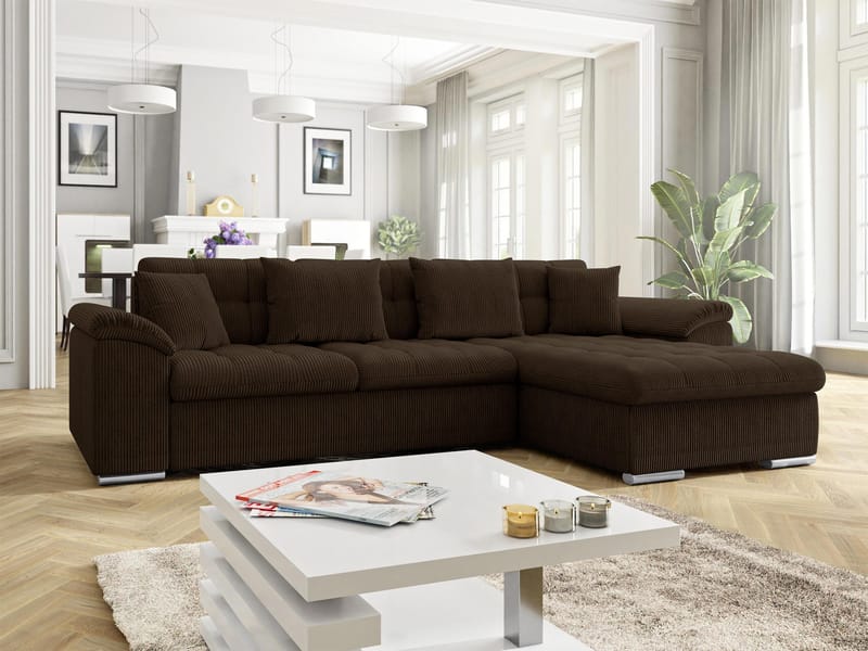 hjørnesofa Diana Poso 06 Høyrevendt - Møbler - Sofaer - Sovesofaer