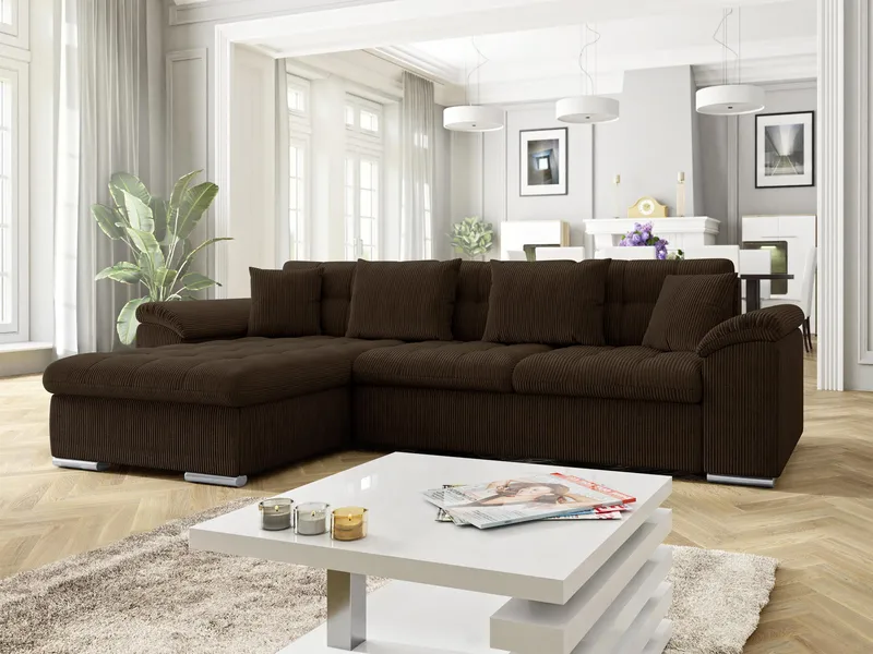 hjørnesofa Diana Poso 06 Venstrevendt - Møbler - Sofaer - Sovesofaer