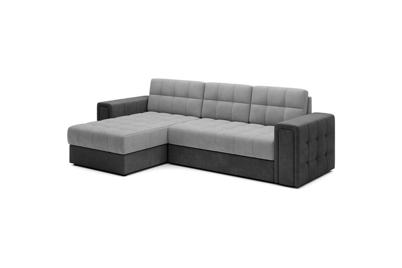 Hjørnesofa Eltap Blenvi 260x150x82 cm - Monolith 84, Monolith 97, Grå - Møbler - Sofaer - Sovesofaer