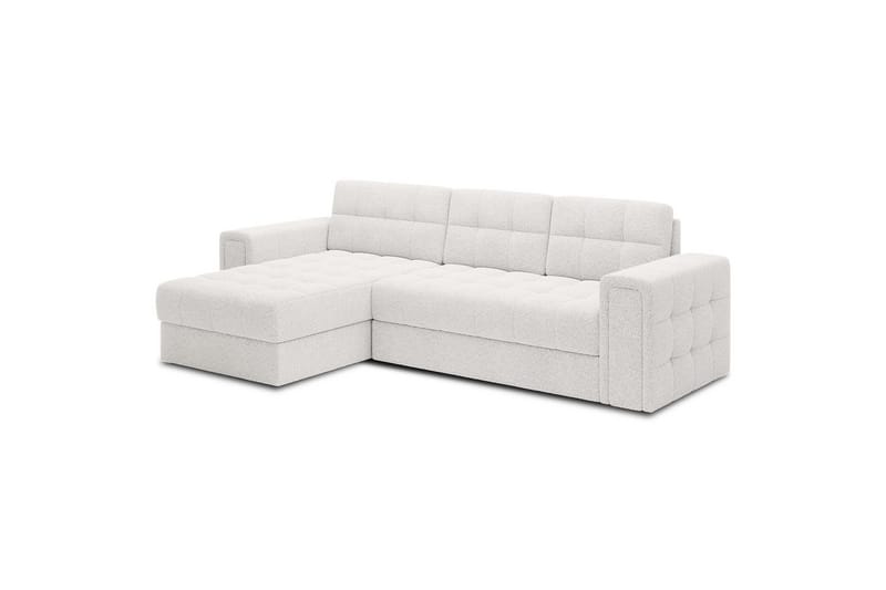 Hjørnesofa Eltap Blenvi 260x150x82 cm - Royal 01, Hvit - Møbler - Sofaer - Sovesofaer