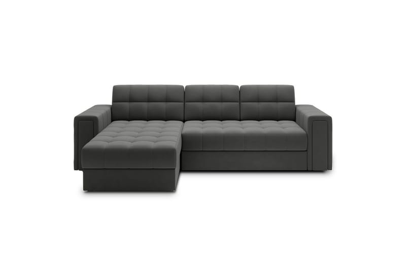 Hjørnesofa Eltap Blenvi 260x150x82 cm - Sola 06, Mørk Grå - Møbler - Sofaer - Sovesofaer