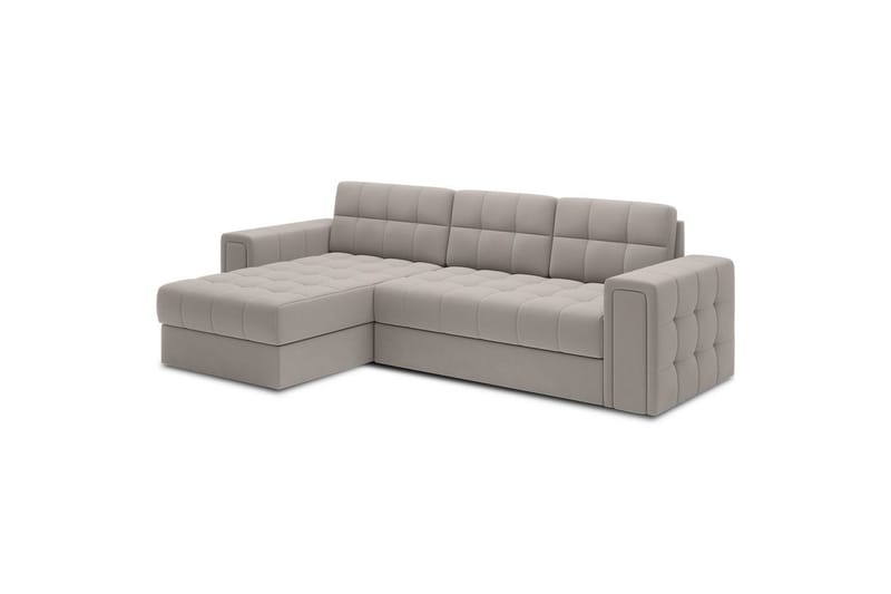 Hjørnesofa Eltap Blenvi 260x150x82 cm - Sola 18, Beige - Møbler - Sofaer - Sovesofaer