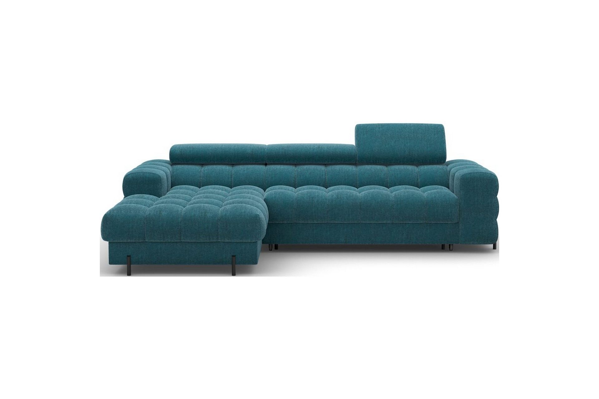 Hjørnesofa Eltap Felro 285x181x93 cm - Amore 40, Blå, Venstre