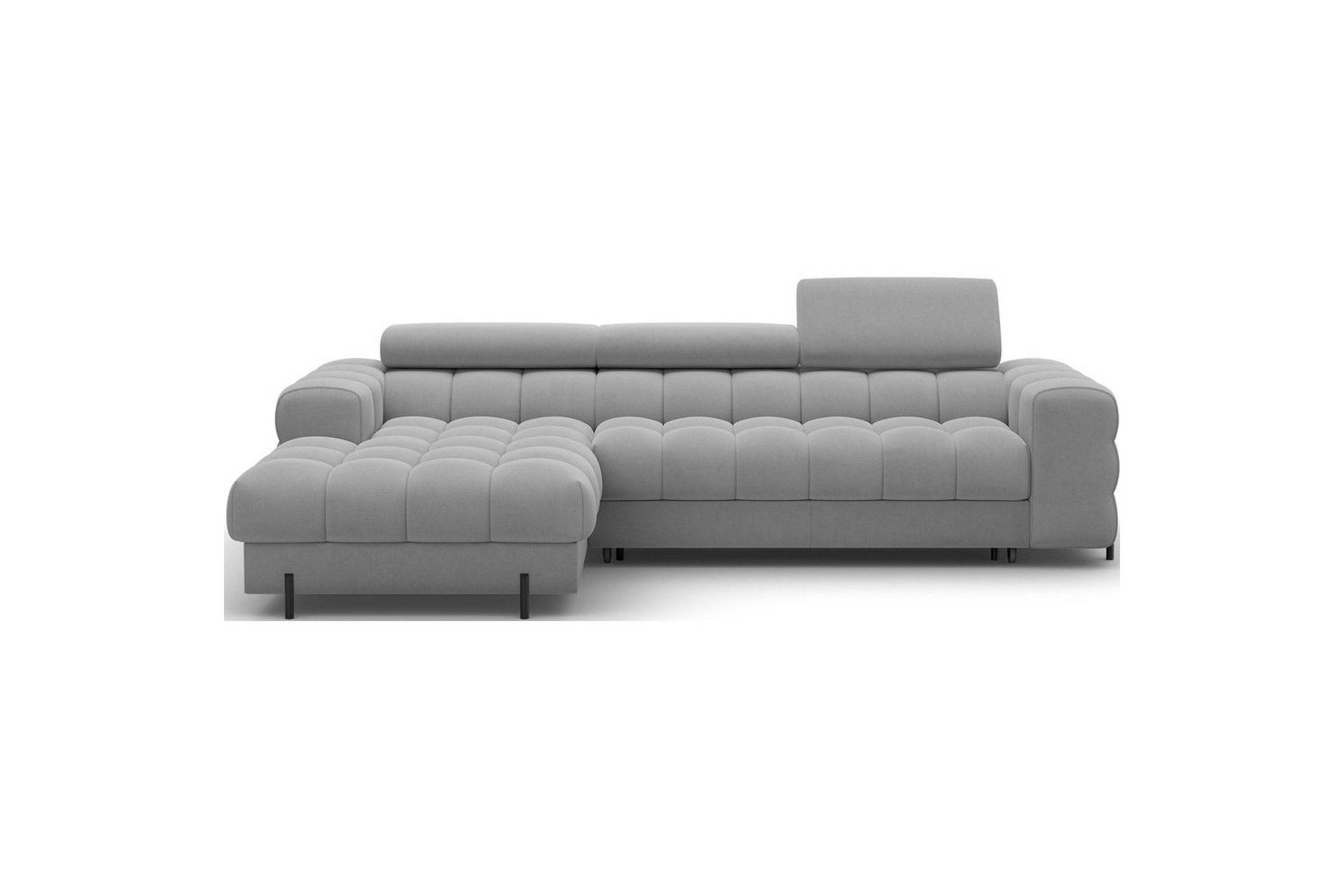 Hjørnesofa Eltap Felro 285x181x93 cm - Aura 04, Grå, Venstre