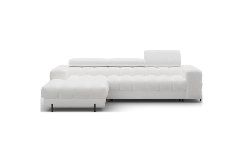Hjørnesofa Eltap Felro 285x181x93 cm - Royal 01, Hvit, Venstre - Møbler - Sofaer - Sovesofaer
