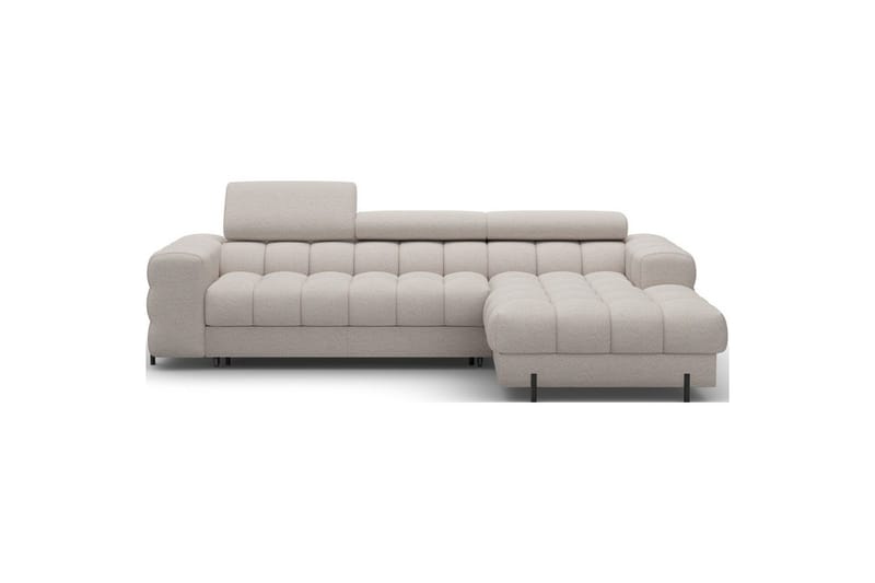 Hjørnesofa Eltap Felro 285x181x93 cm - Royal 18, Beige, Høyre - Møbler - Sofaer - Sovesofaer