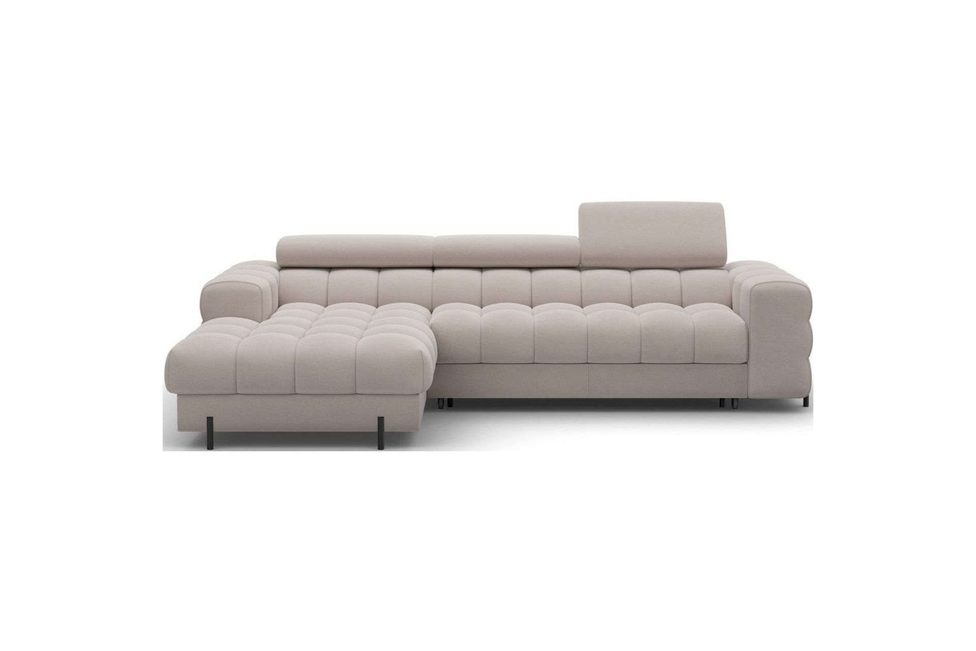 Hjørnesofa Eltap Felro 285x181x93 cm - Royal 18, Beige, Venstre