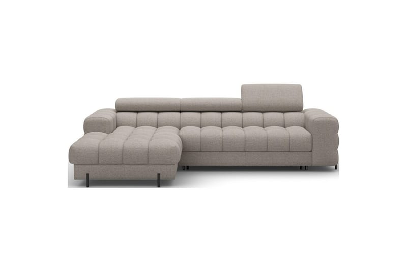 Hjørnesofa Eltap Felro 285x181x93 cm - Royal 20, Beige, Venstre - Møbler - Sofaer - Sovesofaer