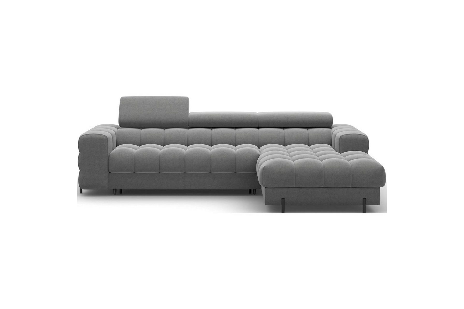 Hjørnesofa Eltap Felro 285x181x93 cm - Sola 06, Mørk Grå, Høyre