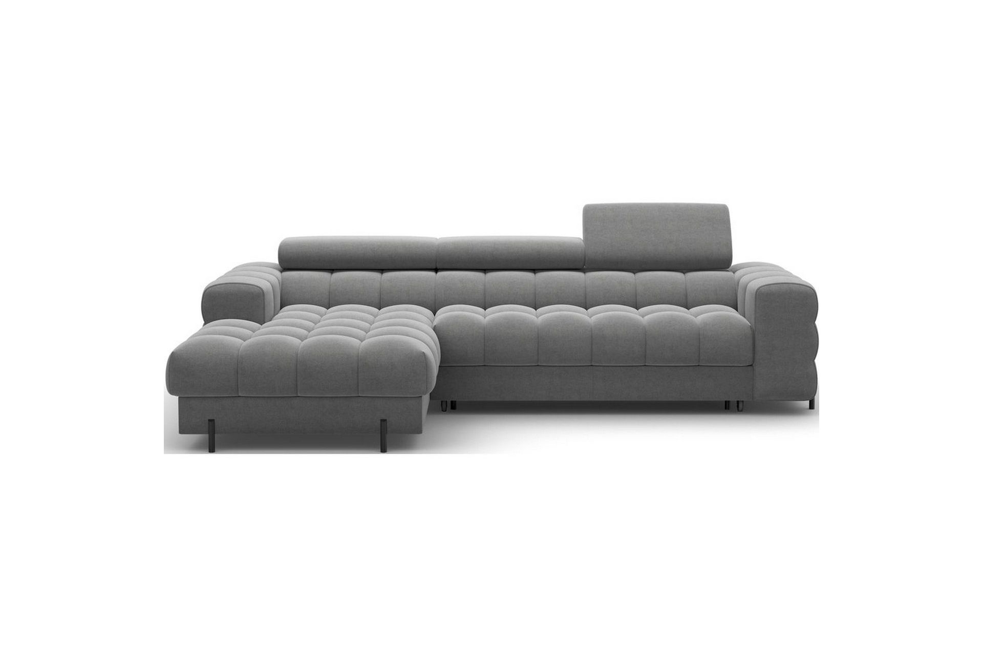 Hjørnesofa Eltap Felro 285x181x93 cm - Sola 06, Mørk Grå, Venstre