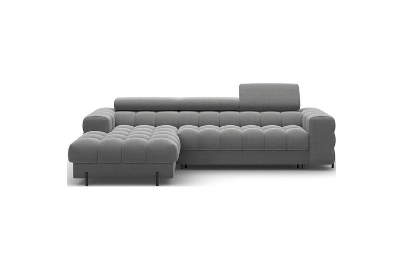 Hjørnesofa Eltap Felro 285x181x93 cm - Sola 06, Mørk Grå, Venstre - Møbler - Sofaer - Sovesofaer