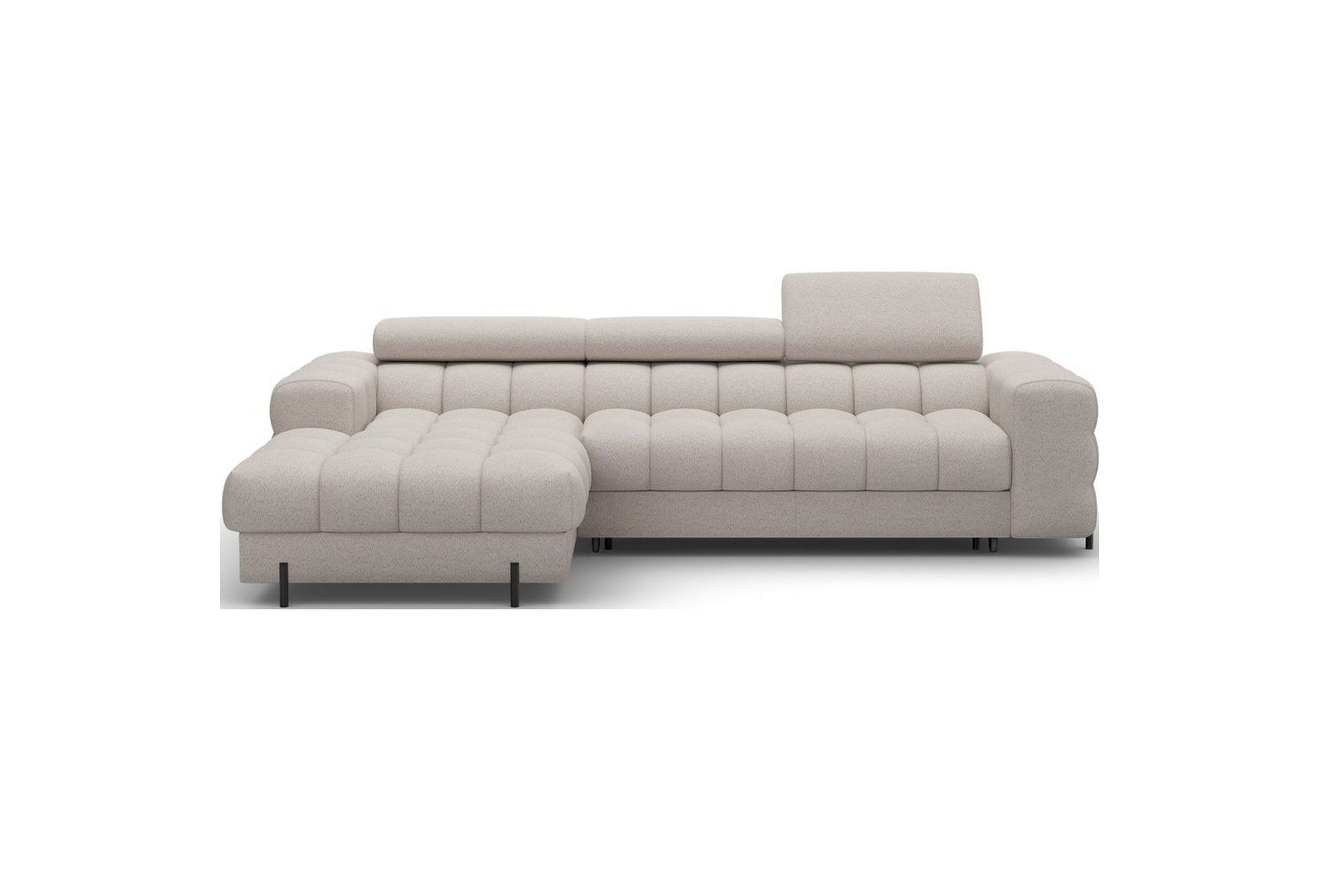 Hjørnesofa Eltap Felro 285x181x93 cm - Sola 18, Beige, Venstre