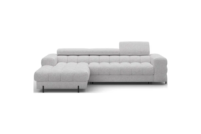 Hjørnesofa Eltap Felro 285x181x93 cm, Pellerito 03, Grå, Venstre