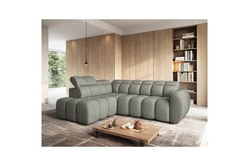 Hjørnesofa Eltap Flconn 258x208x107 cm - Xillar 100, Grønn, Venstre - Møbler - Sofaer - Sovesofaer