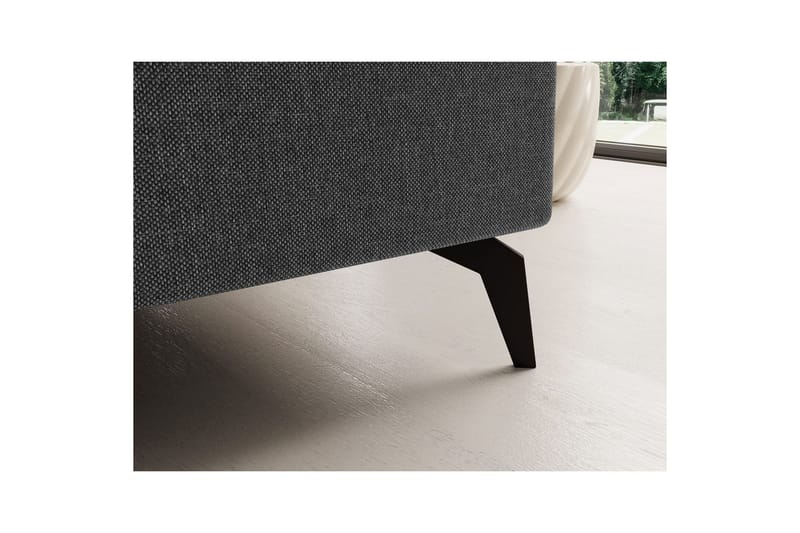 Hjørnesofa Eltap Solange 292x196x84 cm - Inari 96, Mørk grå, Venstre - Møbler - Sofaer - Sovesofaer