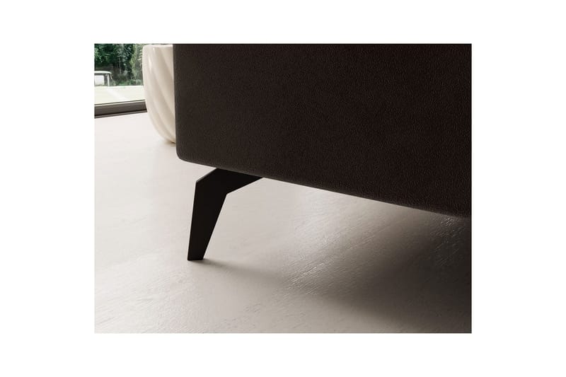 Hjørnesofa Eltap Solange 292x196x84 cm - Mat Velvet 29, Mørk brun, Høyre - Møbler - Sofaer - Sovesofaer