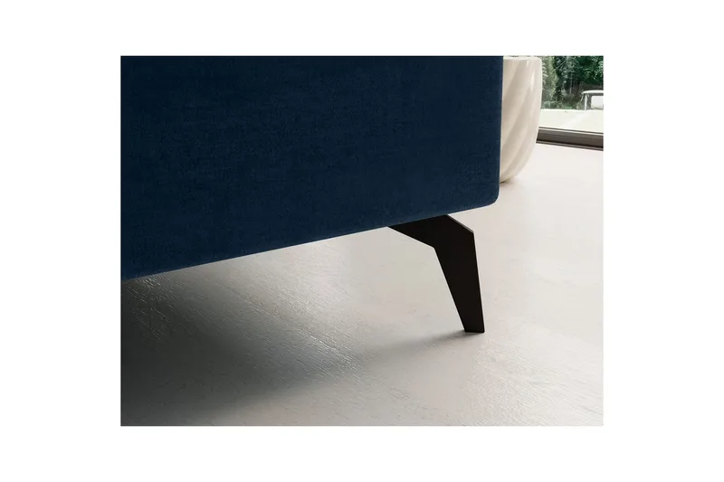 Hjørnesofa Eltap Solange 292x196x84 cm - Monolith 77, Mørk Blå, Venstre - Møbler - Sofaer - Sovesofaer