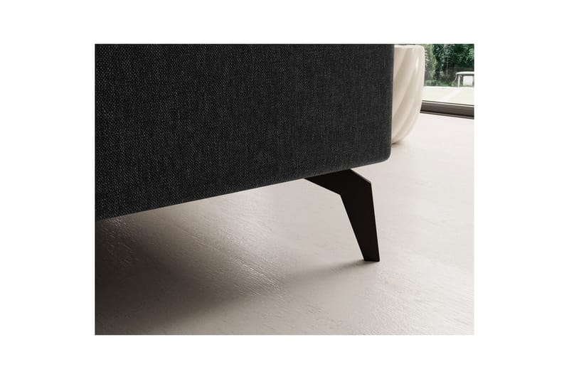 Hjørnesofa Eltap Solange 292x196x84 cm - Sawana 14, Svart, Venstre - Møbler - Sofaer - Sovesofaer