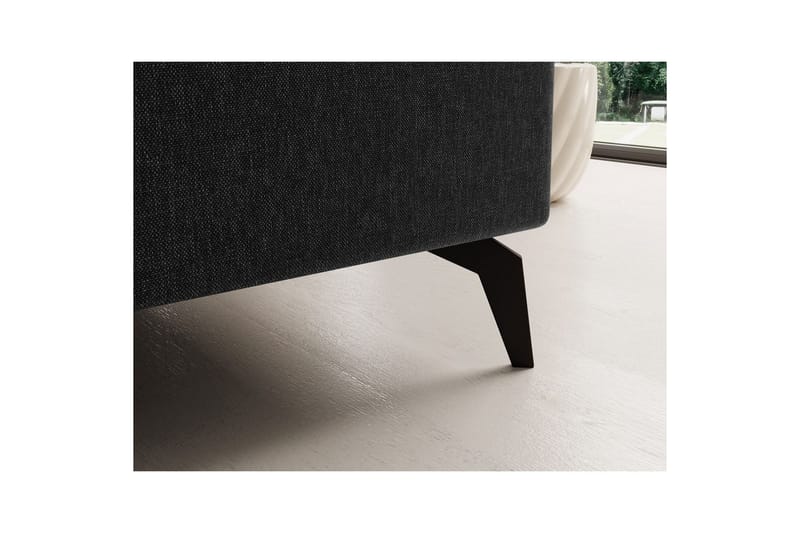 Hjørnesofa Eltap Solange 292x196x84 cm - Sawana 14, Svart, Venstre - Møbler - Sofaer - Sovesofaer